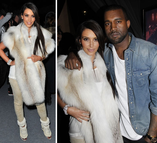 kim-kanye-fashion-show