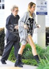Miley Cyrus leaving the E.R.