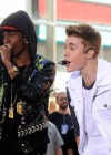 Justin Bieber and Big Sean on the “Today” Show