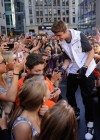 Justin Bieber performs in front of 8,000 fans on the “Today” Show