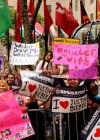 Justin Bieber fans at “Today” Show concert