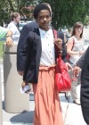 Lauryn Hill outside New Jersey court — June 29th 2012