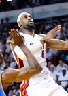 LeBron James playing against Serge Ibaka – Game 5 of the 2012 NBA Playoffs