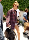 Miley Cyrus in Miami (wearing no pants)
