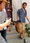 Miley Cyrus and her friend/assistant Cheyne Thomas in Miami