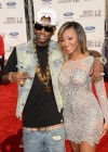 Soulja Boy and Diamond on the red carpet of the 2012 BET Awards