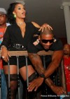 Joseline and Stevie J from “Love & Hip-Hop Atlanta” at Mansion Elan nightclub