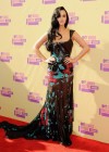 Katy Perry on the red carpet of the 2012 MTV VMAs