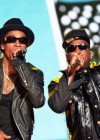 Wiz Khalifa & Young Jeezy perform at the 2012 BET Hip-Hop Awards