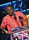 Kendrick Lamar accepts the “Lyricist of the Year” award at the 2012 BET Hip-Hop Awards