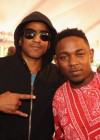 Q-Tip and Kendrick Lamar on the red carpet at the 2012 BET Hip-Hop Awards in Atlanta