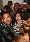 Chris Brown partying at Compound in Atlanta