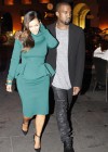 Kanye West and Kim Kardashian in Rome, Italy