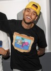 Chris Brown launches clothing line at Pink Dolphin in L.A.