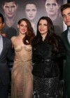 Taylor Lautner, Kristen Stewart, “Twilight” author Stephenie Meyer and Robert Pattinson at L.A. premiere of “Twilight: Breaking Dawn Part 2”