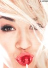 Rita Ora for January 2013 Glamour Magazine