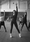 Beyonce rehearsing for Super Bowl Halftime Show performance