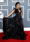 Ashanti on the red carpet at the 2013 Grammy Awards