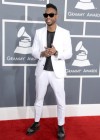 Miguel on the red carpet at the 2013 Grammy Awards