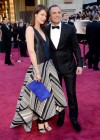 Mark Ruffalo and his wife Sunrise Coigney: Oscars 2013 red carpet