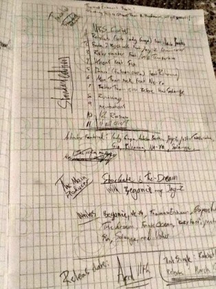 Beyonce's Fifth Studio Album Tracklist Leaked: Is It Real?