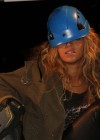 Beyonce (on the set of her Mrs. Carter Show stage build?)