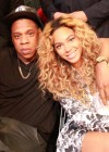 Beyonce and Jay-Z at the NBA All-Star Game