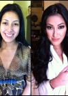 Porn stars with and without make-up: Kimberly Gates
