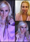 Porn stars with and without make-up: Odette Delacroix