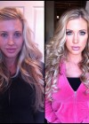 Porn stars with and without make-up: Samantha Saint