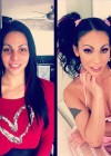 Porn stars with and without make-up: Teighjiana