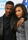 Big Sean and Naya Rivera on the red carpet of the L.A. premiere of “42”