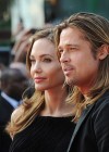 Angelina Jolie and Brad Pitt on the red carpet of “World War Z” movie premiere in London