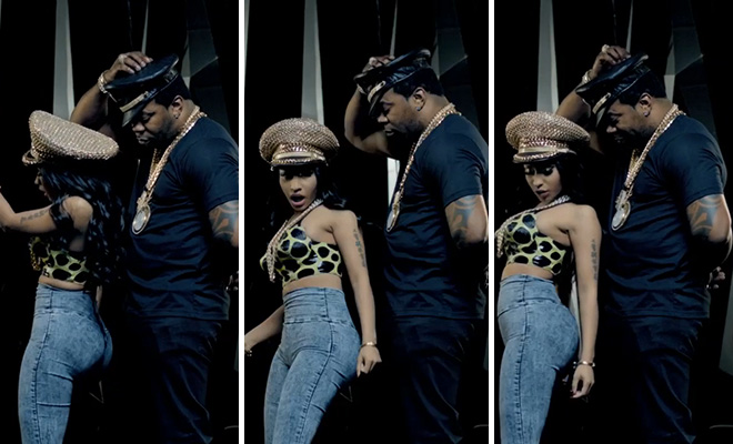 Nicki Minaj Twerks It in Busta Rhymes' "Twerk It" Video.
