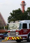 Texas Giant Roller Coaster at Six Flags Over Texas: The scene after the accident