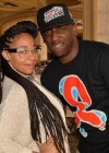 Raven Symone with her manager Chaka Zulu During LudaDay Weekend in Atlanta