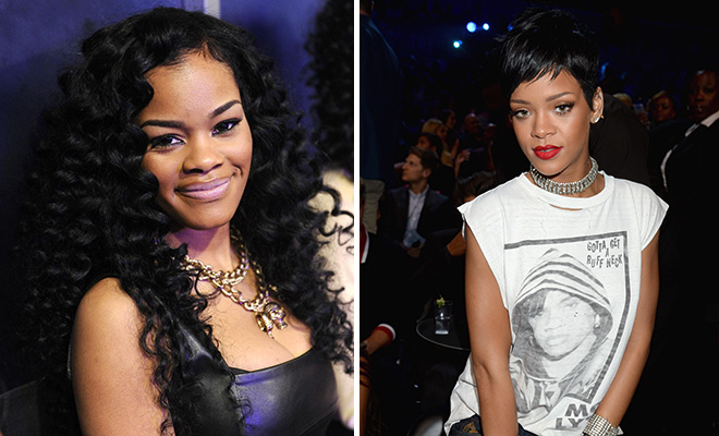 Rihanna Teyana Taylor Went To War On Twitter And Shaded The Hell Out Of Each Other