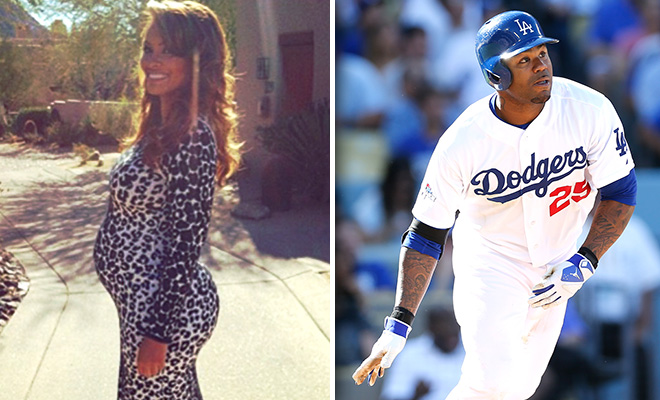 Evelyn Lozada Reveals Her Baby-Daddy, L.A. Dodgers Outfielder Carl