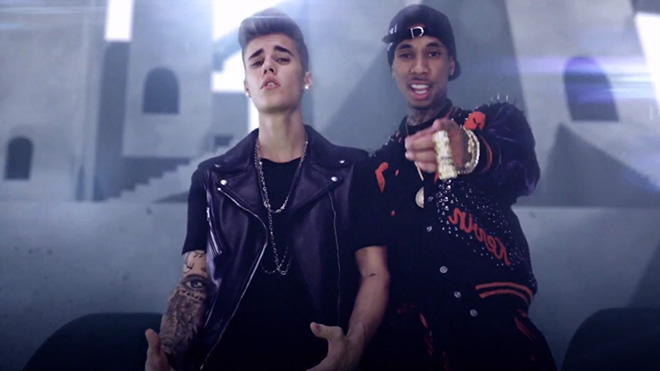 Tyga S Wait For A Minute Video Feat Justin Bieber