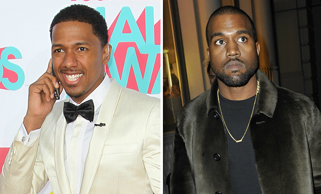 Nick Cannon to Kanye West: 