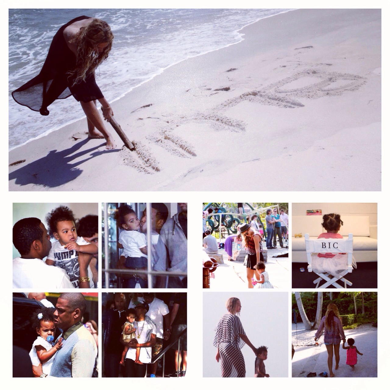Beyoncé Commemorates Blue Ivy's 2nd Birthday with Fan Tumblr Blog1280 x 1280