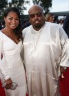 Cee Lo Green & his daughter on the red carpet of the 2014 Grammy Awards