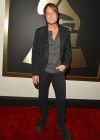 Keith Urban on the red carpet of the 2014 Grammy Awards