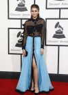 Zendaya on the red carpet of the 2014 Grammy Awards