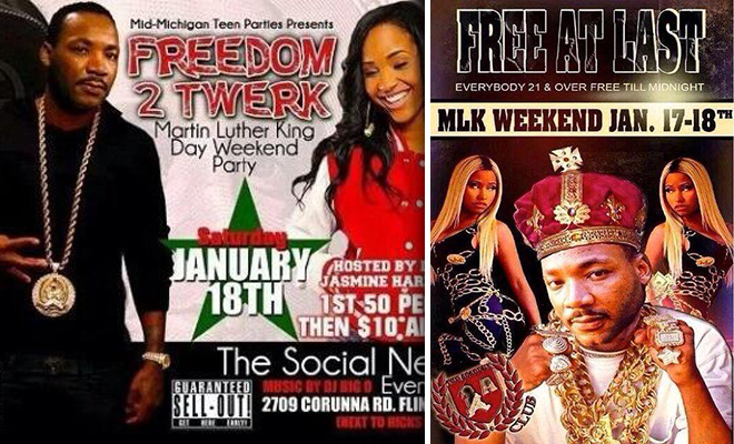 Freedom 2 Twerk These 13 Offensive Mlk Weekend Party Flyers Show How