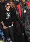 Justin Bieber with Diddy and his rumored girlfriend Chantel Jeffries at Vanquish Nightclub in Atlanta