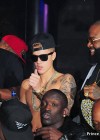 Justin Bieber with Diddy, Rick Ross and Def Jam VP of A&R Bu Thiam at Vanquish Nightclub in Atlanta