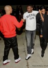 Kelly Rowland celebrates her 33rd birthday with her friends, her fiancé Tim Witherspoon & T.I. at Compound Nightclub in Atlanta