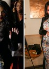Lil Kim pregnant, showing off her baby bump at NYFW