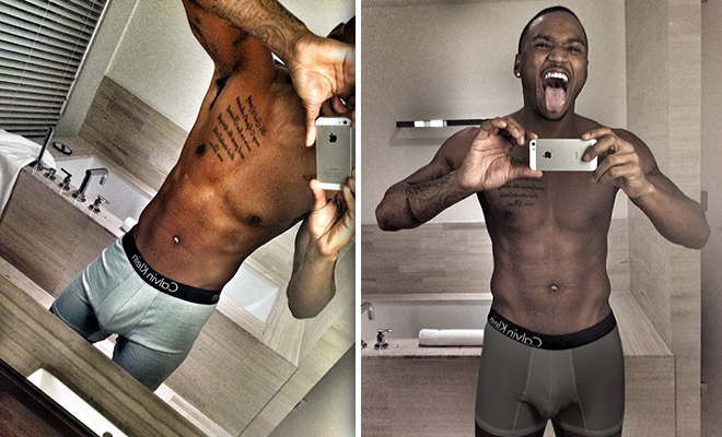 Calvin Klein may want to sign Trey Songz on as their new spokesperson if th...